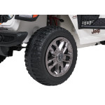 Elektrické autíčko Jeep Wrangler Rubicon Lift 4x4, 24V - biele